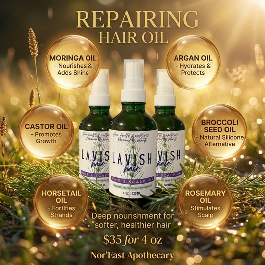 Repairing Hair and Scalp Oil