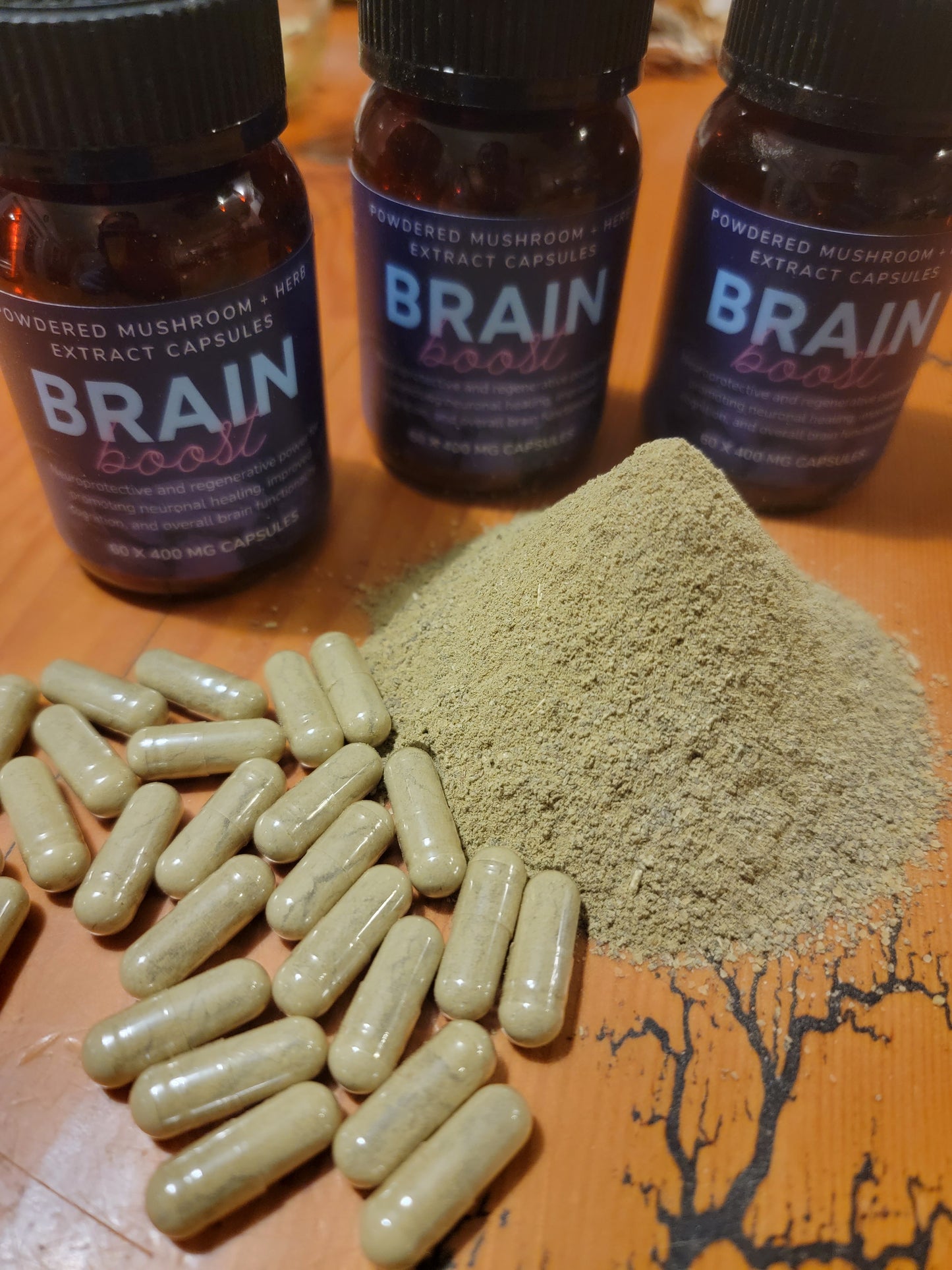 Brain Boost Mushroom Capsules